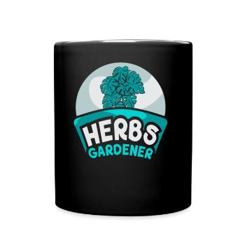 Herb Gardener Herb Herb Garden Herbalisme - Mug uni - noir - Devant
