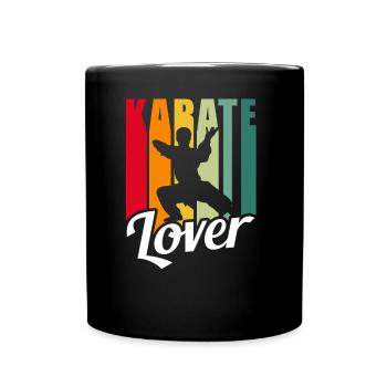 Karate Lovers Fighter Martial Arts Martial Arts - Full Colour Mug - black - Front