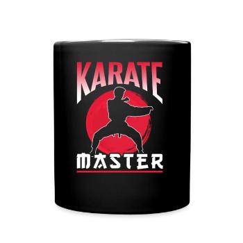 Karate Master Martial Arts Martial Arts Fighter - Full Colour Mug - black - Front