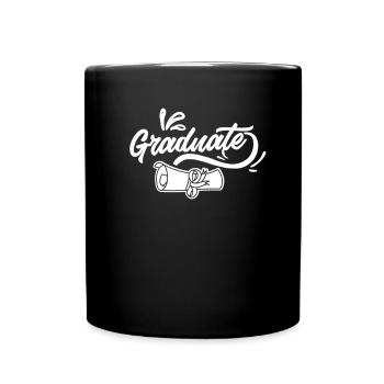Graduate Graduate AwardEd School Graduate - Full Colour Mug - black - Front
