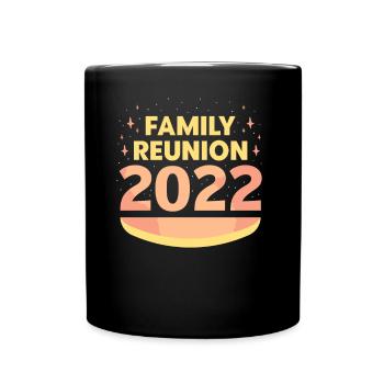 Équipe de regroupement familial 2022 - Mug uni - noir - Devant