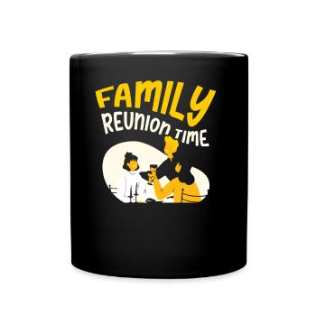 Family Reunion Team Family Süß - Full Colour Mug - black - Front