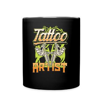 Tattoo Artist Tattoo Studio Tattoo Tattoo - Full Colour Mug - black - Front