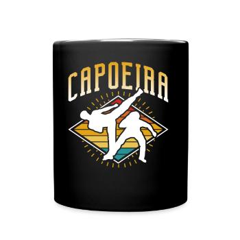 Entraînement de Capoeira Arts Martiaux Brésiliens Hobby - Mug uni - noir - Devant