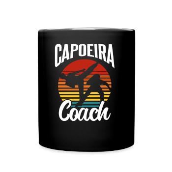 Entraîneur de Capoeira Hobby Arts Martiaux Brésiliens - Mug uni - noir - Devant
