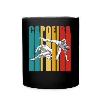 Entraînement de Capoeira Arts Martiaux Brésiliens Hobby - Mug uni - noir - Devant