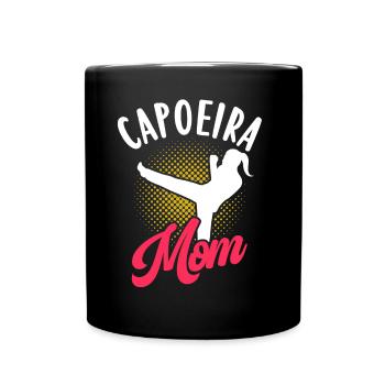 Capoeira Mère Hobby Arts Martiaux Brésiliens - Mug uni - noir - Devant