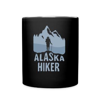 Alaska Randonneurs Randonnée Nature Randonnée - Mug uni - noir - Devant