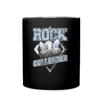 Stone Collector Geologist Geology Student Geology - Full Colour Mug - black - Front