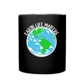 Conservation de la nature Climat Conservationnistes Mer - Mug uni - noir - Devant