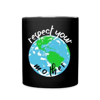 Conservation de la nature Climat Conservationnistes Mer - Mug uni - noir - Devant