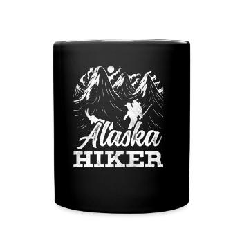 Alaska Randonneur Randonnée Randonnée Nature - Mug uni - noir - Devant