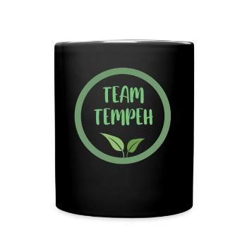 Végétalien Végétalien Bien-être animal Végétarien Végétarien - Mug uni - noir - Devant