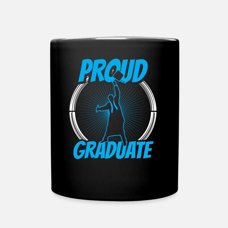 Fier diplômé de la fête de remise des diplômes - Mug uni - noir