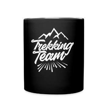 Trekking Équipe Randonneurs Randonnée Randonnée - Mug uni - noir - Devant