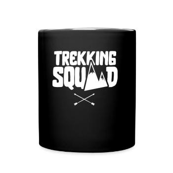 Trekking Équipe Randonneurs Randonnée Randonnée - Mug uni - noir - Devant