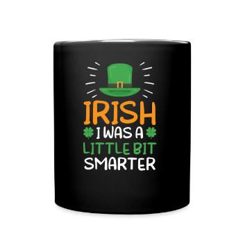 Saint-Patrick Gaélique Irlande Irlandais - Mug uni - noir - Devant