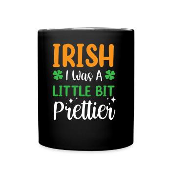 St Patrick's Day Gaelic Ireland Irish Irish - Full Colour Mug - black - Front