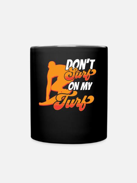 Surf pas dans ma région Surf surfer - Mug uni - noir