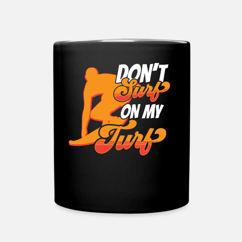 Surf pas dans ma région Surf surfer - Mug uni - noir
