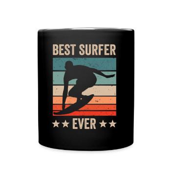 Meilleur surfeur de tous les temps Surfing Surfing - Mug uni - noir - Devant