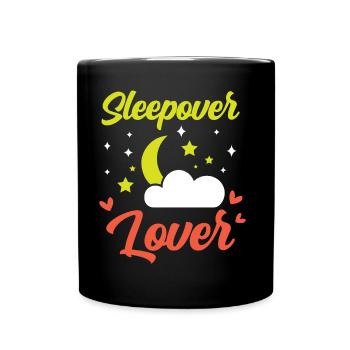 Amoureux de la nuit Hébergement Nuitée - Mug uni - noir - Devant