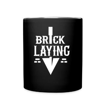Masonry Brick Craftsmen Mason - Full Colour Mug - black - Front