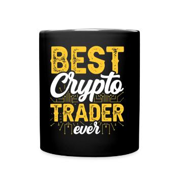 Meilleur crypto trader de tous les temps Trader Crypto - Mug uni - noir - Devant