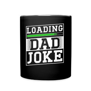 Dad Joke Papa Joke Jokes Father - Full Colour Mug - black - Front