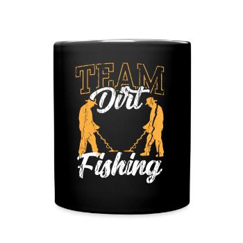 Équipe Dirt Fishing Détection de métaux Détection de métaux - Mug uni - noir - Devant