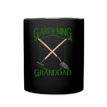 Jardinage Grand-père Jardinier Grand-père Jardin - Mug uni - noir - Devant