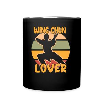 Wing Chun Lover Arts Martiaux Arts Martiaux Entraîneur - Mug uni - noir - Devant
