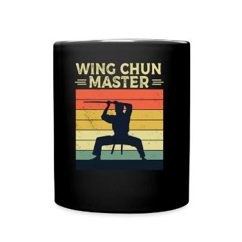 Wing Chun Master Martial Arts Martial Arts Trainer - Full Colour Mug - black - Front