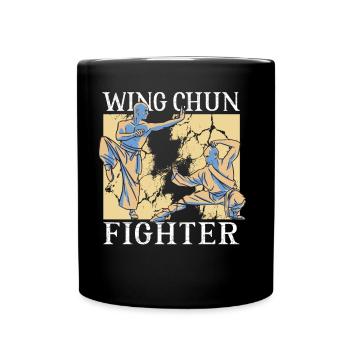 Wing Chun Fighter Arts Martiaux Arts Martiaux Entraîneur - Mug uni - noir - Devant