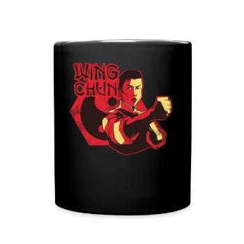Wing Chun Training Martial Arts Trainer Martial Arts - Full Colour Mug - black - Front