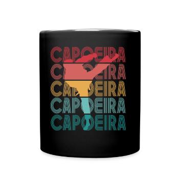 Capoeira Hobby Entraînement aux arts martiaux brésiliens - Mug uni - noir - Devant