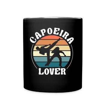 Amateurs de Capoeira Hobby Arts Martiaux Brésilien - Mug uni - noir - Devant