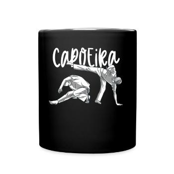 Capoeira Arts Martiaux Entraînement Hobby Brésilien - Mug uni - noir - Devant