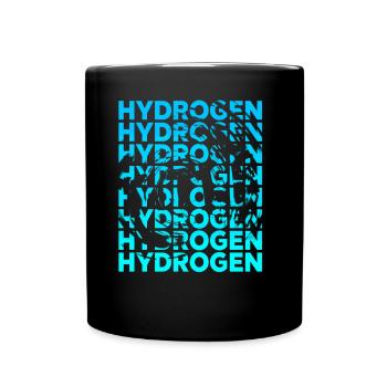 Hydrogen Hydrogen Energy Element - Full Colour Mug - black - Front