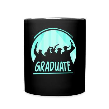 Graduate Graduate Graduate Festival - Full Colour Mug - black - Front
