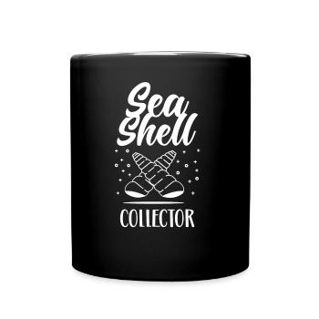 Shell Collector Shell Collector Collectez des coquilles - Mug uni - noir - Devant