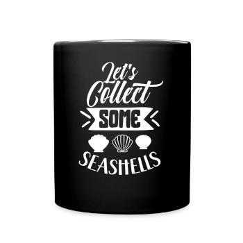 Collectons des coquilles Shell Collector Shell - Mug uni - noir - Devant