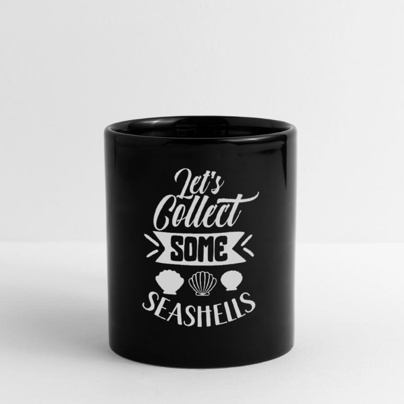 Let's Collect Shells Shell Collector Shell Full Colour Mug