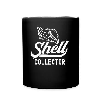 Shell Collector Shell Collector Collectez des coquilles - Mug uni - noir - Devant