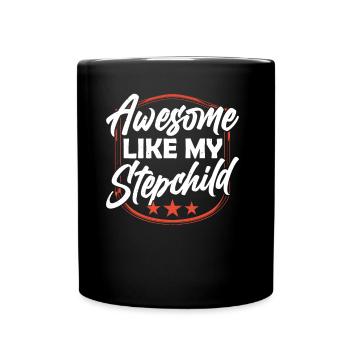 Fantastique comme mon beau-fils beau-père beau-père - Mug uni - noir - Devant