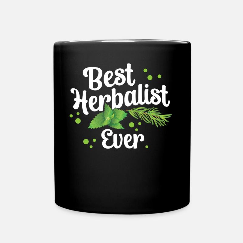 Bester Kräuterspezialist Aller Zeiten Kräuter - Tasse einfarbig - Schwarz