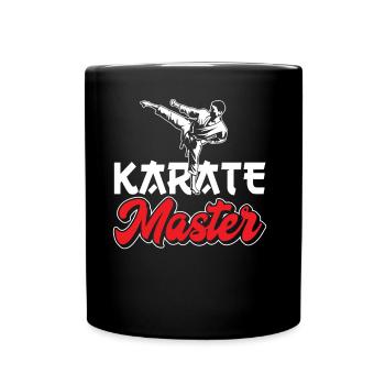 Karate Master Martial Arts Martial Arts Fighter - Full Colour Mug - black - Front