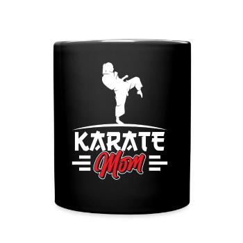 Karaté Mère Arts Martiaux Combattant d’Arts Martiaux - Mug uni - noir - Devant