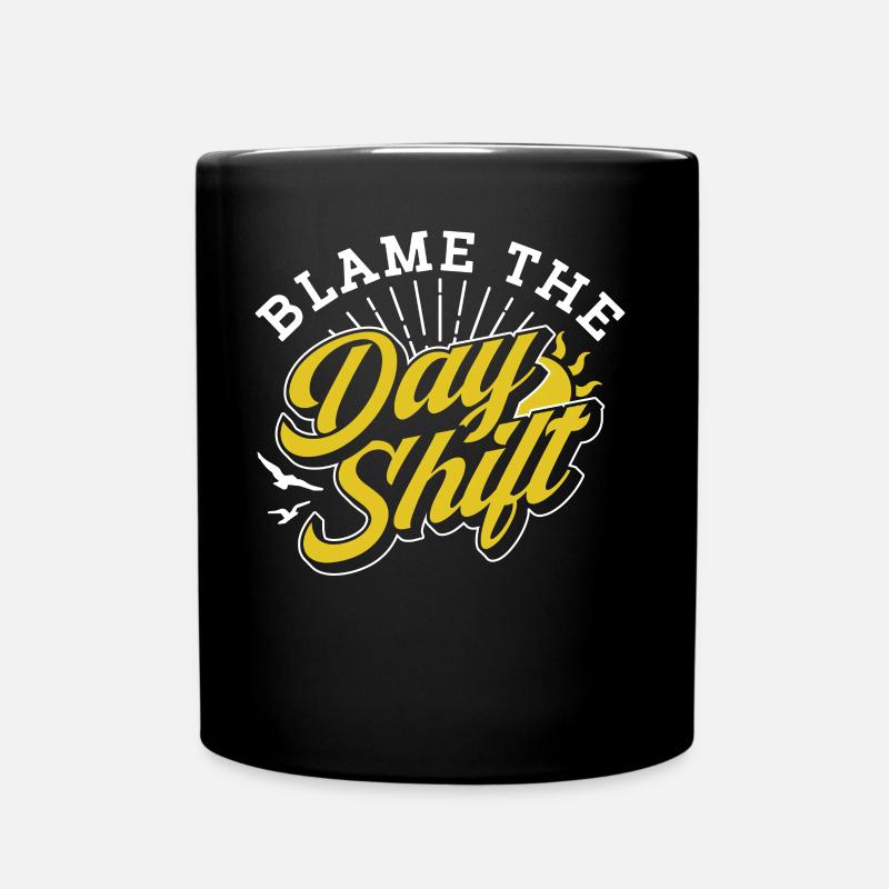 Rendre l’équipe de jour responsable du travail - Mug uni - noir