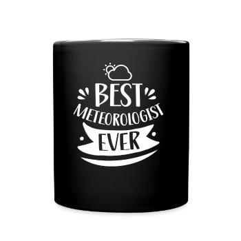 Bester Meteorologe Überhaupt Meteorologie Beruf - Tasse einfarbig - Schwarz - Vorne